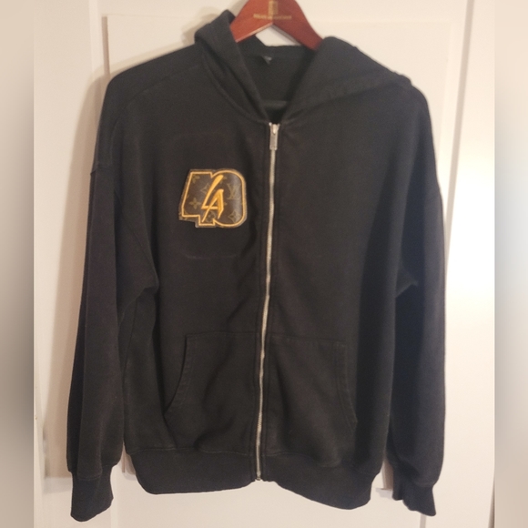 LA40 designer custom zipper hoodie sweater, XS - S - Picture 2 of 9